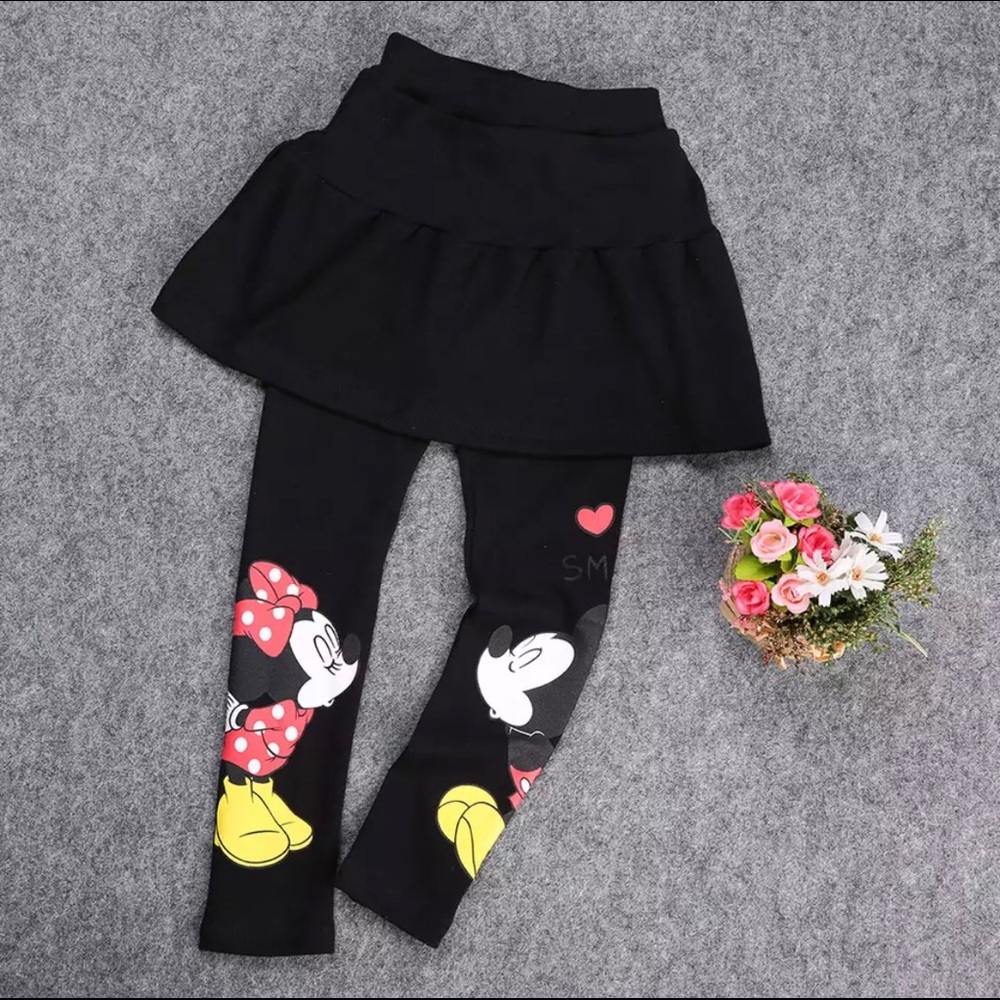 Minnie And Mickey Leggings